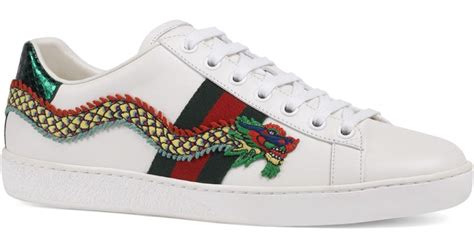 gucci ace dragon mens sneakers|gucci ace sneakers on sale.